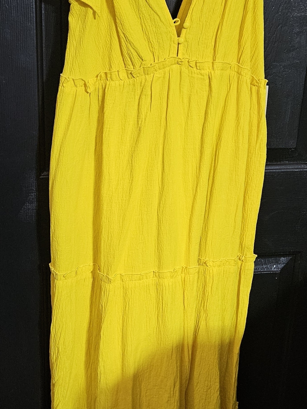Happy X Nature Golden Mustard Maxi Dress
